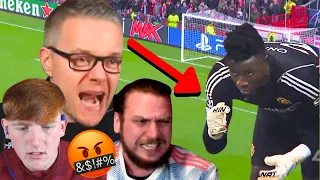 Manchester United fans REACTION to ONANA mistakes vs Galatasaray 3-3