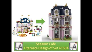 LEGO MOC Seasons Café - Alternate Design of Set 41684