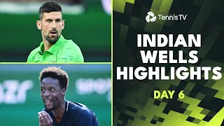 Djokovic & Nardi THRILLER; Medvedev, Rune, Dimitrov In Action | Indian Wells 2024 Day 6 Highlights