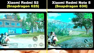 Xiaomi Redmi Note 5 (Snapdragon 636) vs Xiaomi Redmi S2 (Snapdragon 625) В ИГРАХ! FPS + НАГРЕВ