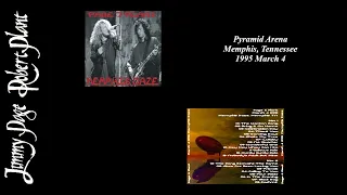Jimmy Page and Robert Plant  - 1995 March 4 - Pyramid Arena - Memphis, TN [Aud]