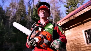 Lumberjacks, pruners: risk with chainsaws