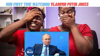 OUR FIRST TIME WATCHING Vladimir Putin jokes 'They even named their inflation after me' REACTION! 😱