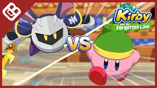 Kirby VS Meta Knight | Kirby Forgotten Land Animation