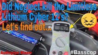 Did neglect kill the Limitless Lithium Cyber 12's? Lets find out...