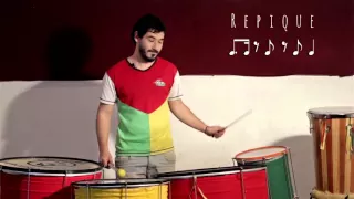 Escuela El Brote Percusión  - Tutorial de Samba Reggae - AVENIDA