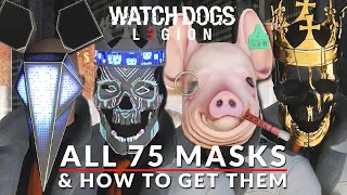 Watch Dogs: Legion All 75 Masks and how to get them