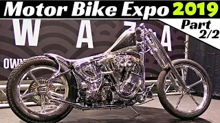 Motor Bike Expo 2019 Highlights Part 2/2 - Verona, Italy - Customs, Choppers, Cafè-Racers & More!