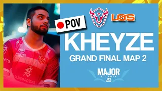 Kheyze POV | W7M v LOS | Map 2 Chalet | Major Atlanta Grand Final