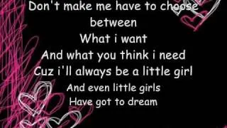 Hannah Montana - Don't Wanna Be Torn (Lyrics in video)