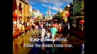 Walt Disney World Resort Magic Kingdom Park Television Commercial (1999)