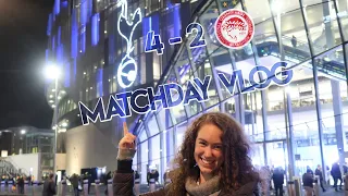 COMEBACK VICTORY MEANS WE'RE THROUGH TO THE LAST 16! | MATCHDAY VLOG: Spurs 4-2 Olympiacos