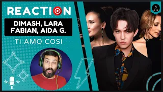 REACTION m/v DIMASH - "Ti Amo Cosi" ft Lara Fabian & Aida Garifullina | THIS Trio Was Brilliant!