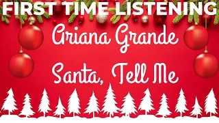 CHRISTMAS SPECIAL Ariana Grande Santa Tell Me Reaction
