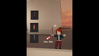 VALENTINES UPDATE, USING THE NEW SKIN! [Roblox Murderers vs. Sheriffs]