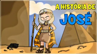 A HISTÓRIA DE JOSÉ DO EGITO | Desenho Bíblico Infantil