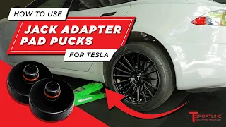Tesla Jack Pads! DIY How to Use Tesla Lifting Adapter Pucks for Model S 3 X Y Home Tire Install