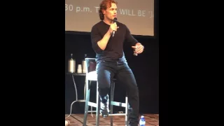 Sam Heughan's reaction to being cast in Outlander ("F*€k Yeah!")