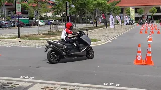 National Bikers Weekend MotorGymkhana Nov 2019-Yamaha TMax