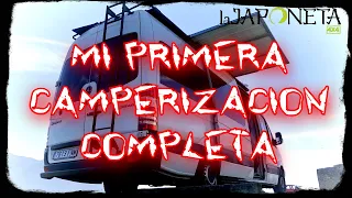 Mercedes sprinter camperizada completamente en 40 minutos laJaponeta