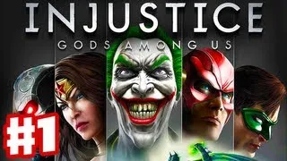 Injustice: Gods Among Us - Gameplay Walkthrough Part 1 - Batman and Intro (PS3, XBox 360, Wii U)