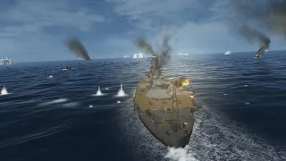 IJN Yamato Vs HMS Hood & Prince of Wales | GWX/SH3