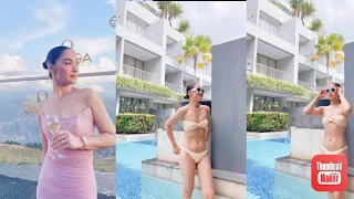 Maja Salvador spotted sa Bali Indonesia #showbiznews #majasalvador #switzerland