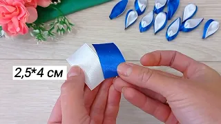 DIY 🎀ПРОЩЕ НЕ БЫВАЕТ😍 Бантики из лент🎀  Hermosa