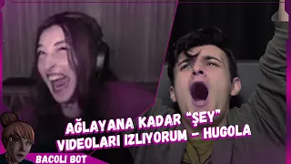 Pqueen - Ağlayana Kadar "Şey" Videolar İzliyorum. İzliyor (Hugola)