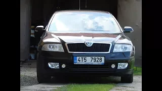 Škoda Octavia II -  čištění EGR ventilu