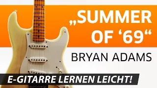 E-Gitarre Lernen Summer Of '69 Bryan Adams - Professionelles Tutorial