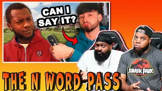 INTHECLUTCH REACTS TO ASKING BLACK PEOPLE WHO CAN SAY THE N WORD