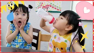 【寸劇】赤ちゃんになっちゃった Kaho Pretend nanny＊教育 素敵なお姉ちゃん 赤ちゃん動画コレクション