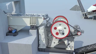 3D Animation of Sand Making Plant, Email: fote321@gmail.com, WA: +8615936254189