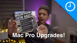 Epic Mac Pro! 24TB SSD + 384GB RAM! [Back to the Mac 015]