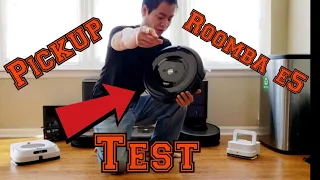 Roomba e5 is it any GOOD 🤔, iRobot Roomba e5 Pickup Test and Overview