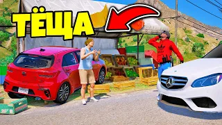 ТЕЩА ГОПНИК ВРЕЗАЛОСЬ В ЛАРЕК И РАЗБИЛ КИА РИО - РЕАЛЬНЫЕ ПАЦАНЫ В GTA 5 -  ⚡ ГАРВИН