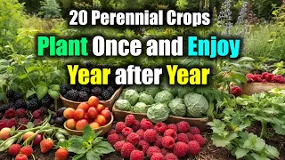 20 Perennial Crops to Plant Once and Enjoy Year after Year