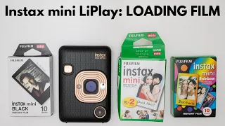 Fujifilm Instax Mini LiPlay FILM LOADING