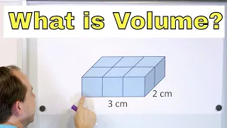 What is Volume in Math?  Calculate Volume of Rectangular Prisms & Cubes w/ Units - [5-8-13]