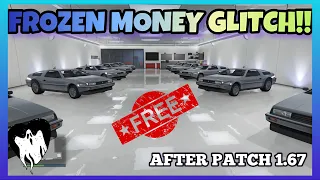 *AFTER PATCH*(SOLO) FROZEN MONEY GLITCH IN GTA ONLINE 1.67|| (NOW WORKING)