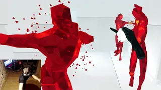 SuperHot VR Speedrun - Any% - 7:28 (6:38 without load times)