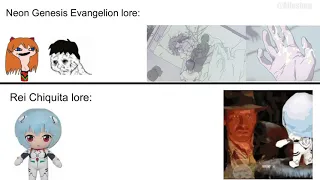 Evangelion lore vs Rei chiquita lore