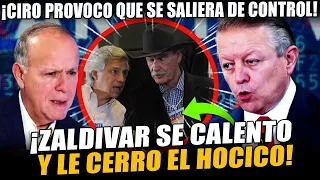 ¡ZALDIVAR SE CALENTO Y HIZO CHILLAR A CIRO! NO AGUANTO MAS SUS MENTIRAS