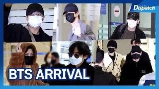 'BTS' Airport Arrivals