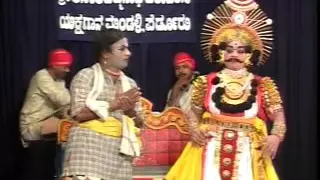 Yakshagana Rangana Manda buddi Ramesh bhandari hasya Suresh Shetty,teertalli  03