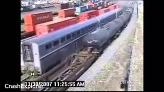 FunnyComp Train Collisions Mega Compilation 2017