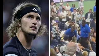 US Open fan kicked out for shouting 'most famous Hitler phrase' at Alexander Zverev【News】