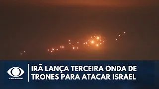 Irã lança terceira onda de trones para atacar Israel