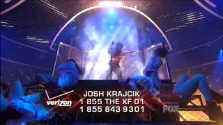 The X Factor 2011 USA -  Top 7 Josh Krajcik